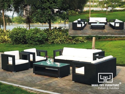 SOFA MÂY NHỰA MT114