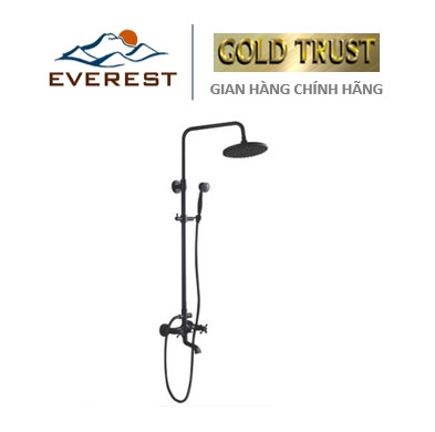 Sen Cây Đồng Phủ Niken Đen EVEREST EV-VĐ03