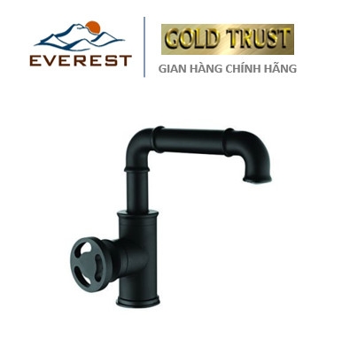 Vòi Rửa Tay (Vòi Lavabo) Bằng Đồng Đen EV-SĐ09