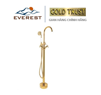 Vòi Đặt Sàn Bồn Tắm Mạ Vàng EVEREST EV-MV10