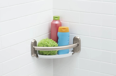 Tay vịn + kệ góc inox MOEN Model: LR2354DCH