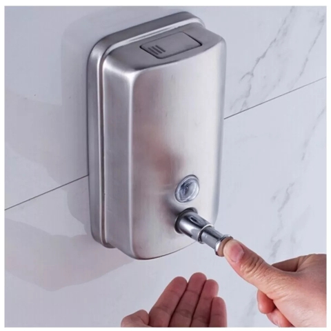 Hộp nhấn xà phòng inox SUS 304 ATMOR Model: SD-1080