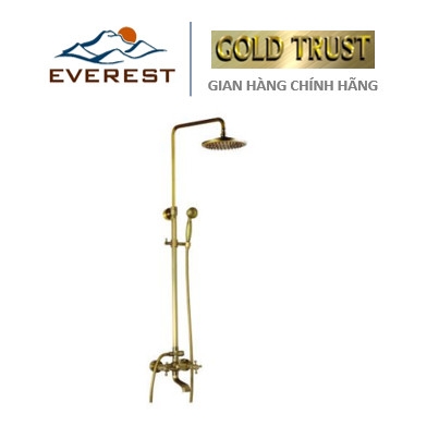 Bộ cần sen tắm bằng đồng EVEREST EV-1103
