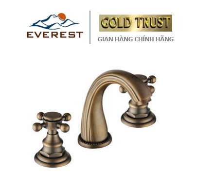 Vòi Lavabo Âm bàn 3 Lỗ EV-1116