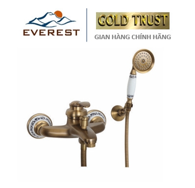Bộ Sen Tắm Bằng Đồng EVEREST EV-1129