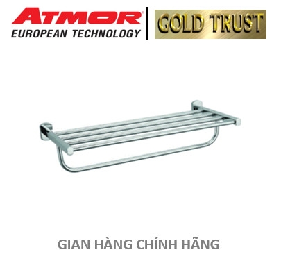 Thanh treo khăn 2 tầng (dài 61cm) ATMOR 16098