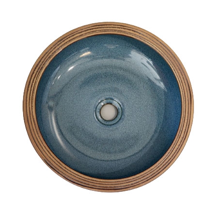 Chậu Lavabo Bằng Sứ Mỹ Thuật EVEREST EV-CĐ17