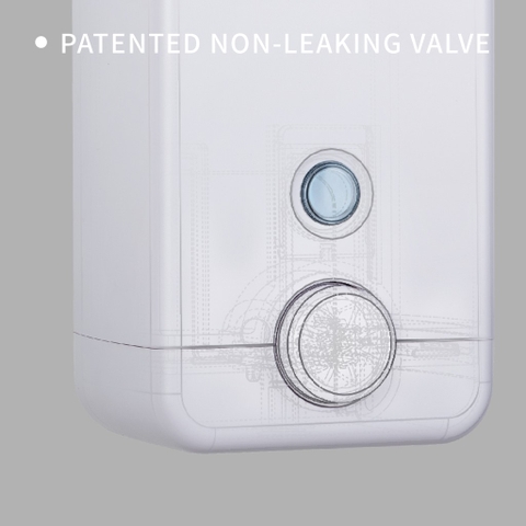 Hộp nhấn xà phòng 1 hộc nhựa ABS ATMOR model: DH-900W