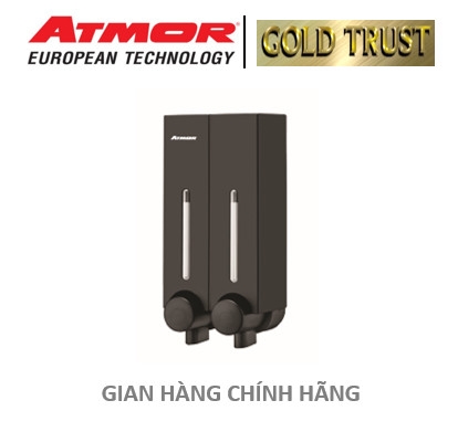 Hộp Đựng Xà Phòng ABS 2 Hộc ATMOR - Made in Taiwan - Model: DH-725-2B