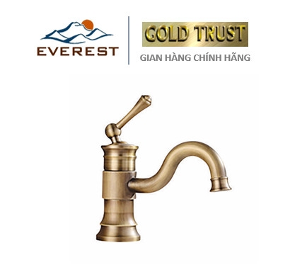 Vòi lavabo nóng lạnh bằng đồng EV-2003