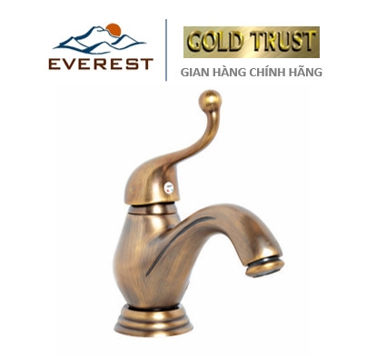 Vòi lavabo nóng lạnh bằng đồng EV-2008