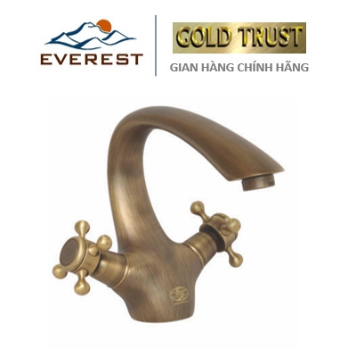 Vòi lavabo nóng lạnh bằng đồng EV-2011