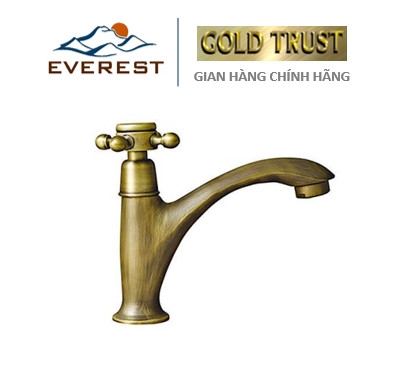 Vòi Nước (Vòi Lavabo) Lạnh Bằng Đồng EV-2014
