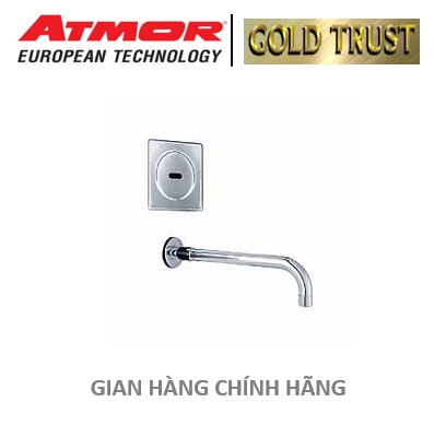 Vòi lavabo cảm ứng (âm tường - lạnh) ATMOR Model: AT-2101 (AC/DC)