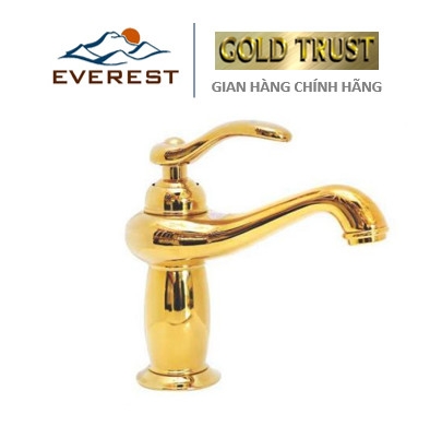 Vòi Nước (Vòi Lavabo) Mạ Vàng EV-MV22