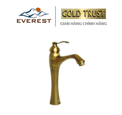 Vòi nước (vòi lavabo) cao bằng đồng EV-3002