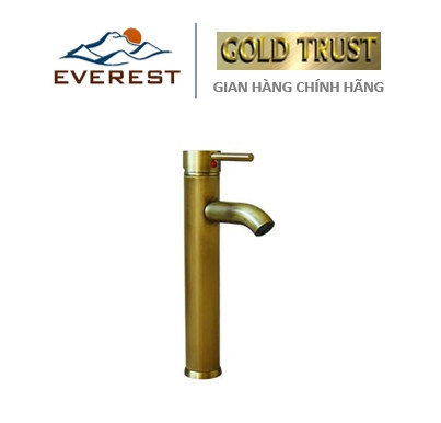 Vòi Nước (Vòi lavabo) cao Bằng Đồng EV-3008