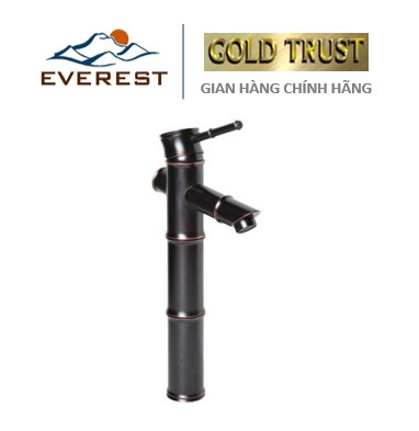 Vòi Lavabo Cao Đồng Đen EVEREST EV-VĐ31