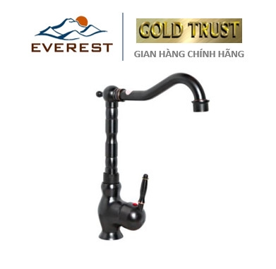 Vòi Rửa Chén Đồng Đen EVEREST EV-VĐ40