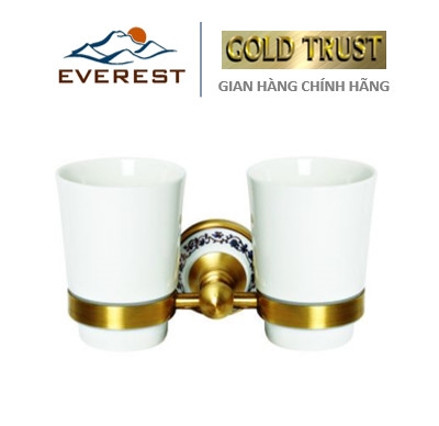 Kệ ly đôi đựng bàn chải Everest EV-4020