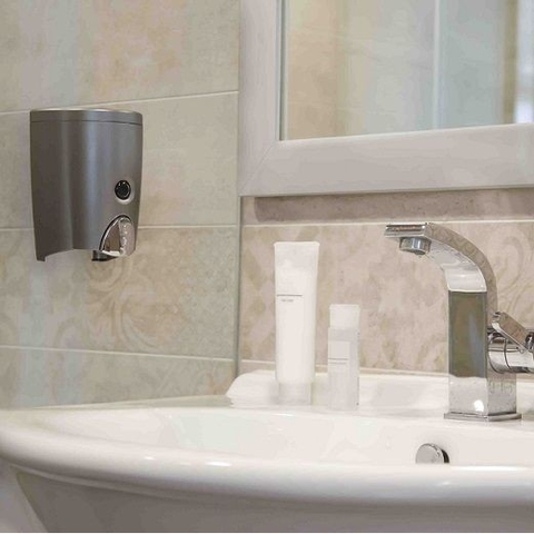 Hộp nhấn xà phòng 1 hộc nhựa ABS ATMOR model: DH-600VP