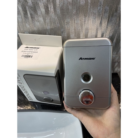 Hộp nhấn xà phòng 1 hộc nhựa ABS ATMOR model: DH-900VP