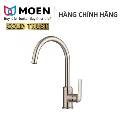 Vòi rửa chén nóng lạnh MOEN Model: 60401SRS