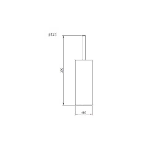 Cọ cầu ATMOR model: 8124