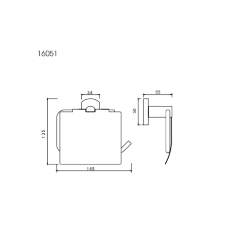 Trục giấy vệ sinh ATMOR Model: 16051