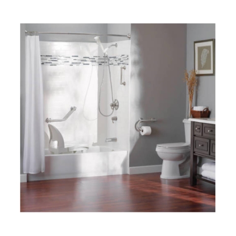 Tay vịn + kệ góc inox MOEN Model: LR2354DCH