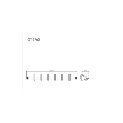 Móc áo ATMOR Model: GT-5760