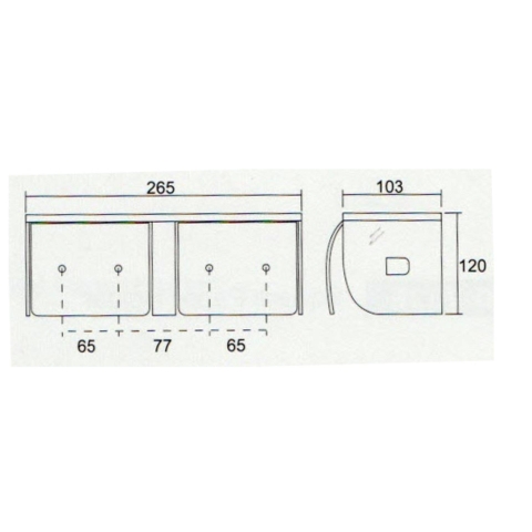 Trục giấy vệ sinh inox SUS 304 ATMOR Model: TD-8325W