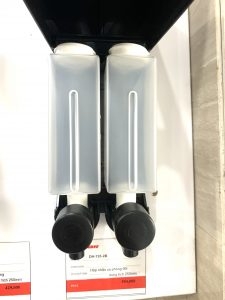 Hộp Đựng Xà Phòng ABS 2 Hộc ATMOR - Made in Taiwan - Model: DH-725-2B