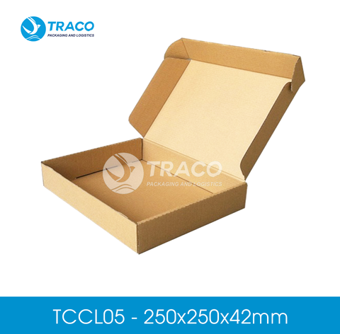 Combo 2000 hộp carton TRACOBOX TCCL05 - 250x250x42 mm