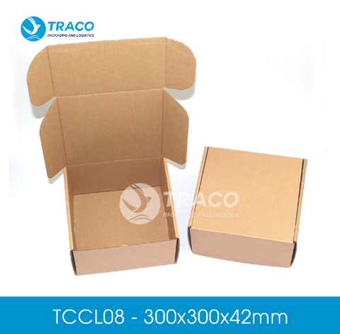 Combo 1000 hộp carton TRACOBOX TCCL08 - 300x300x42 mm