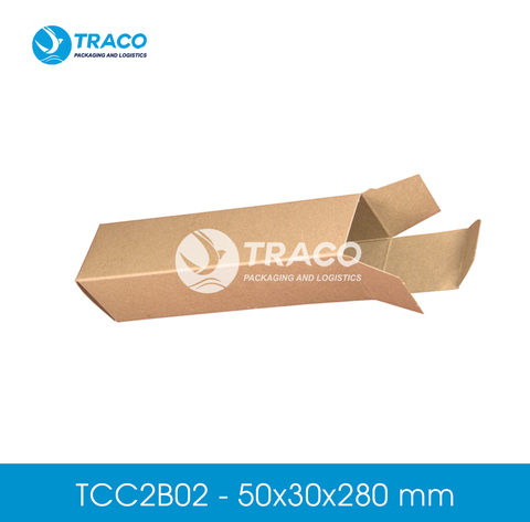 Combo 1000 hộp carton TRACOBOX TCC2B02 - 50x30x280 mm