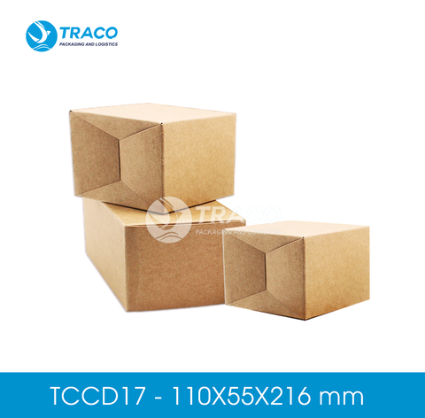 Combo 1000 Hộp carton TRACOBOX TCCD17 - 110X55X216 mm