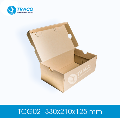 Combo 1000 hộp carton TRACOBOX TCG02 - 330x210x125 mm
