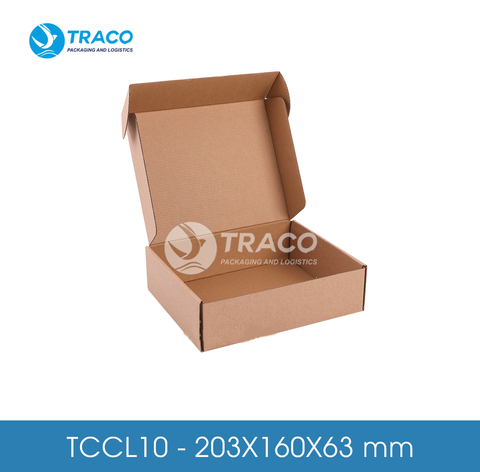 Combo 2000 Hộp carton TRACOBOX TCCL10 - 203X160X63 mm