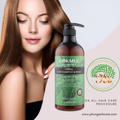 Dầu gội Thảo Dược Lúa Mạch Ngũ cốc  GOK MUL