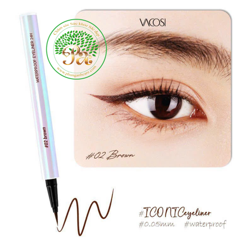 Bút kẻ mắt nước vacosi 24 h