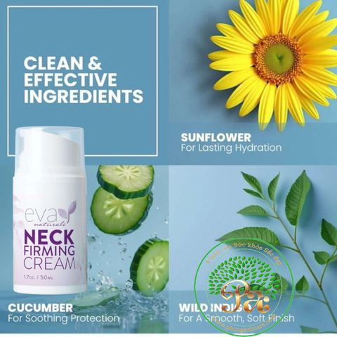 Kem làm săn chắc cổ Eva Naturals USA 50ML