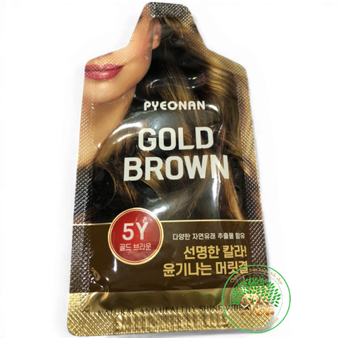 Gói gội nhuộm Hàn Quốc- màu nâu sáng