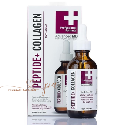 Serum chống nhăn phục hồi Peptide + Collagen Advanced MD USA