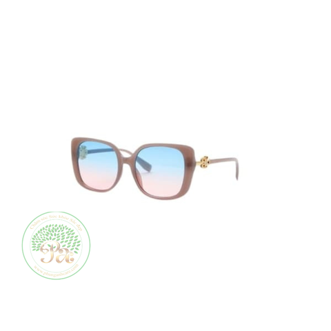 Kính mắt gọng nâu tròng xanh from usa