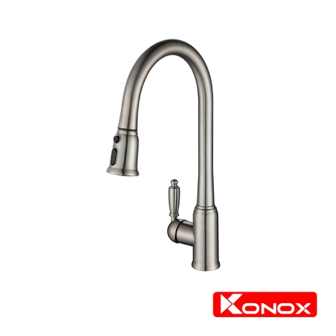 Vòi rửa bát Konox KN1905 PVD Nickel