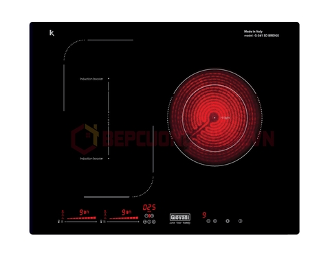 Bếp điện từ Giovani G 361SD - Bridge