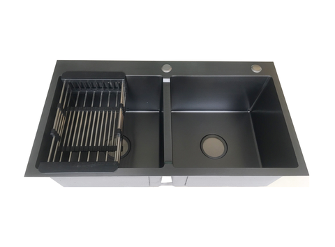 Chậu rửa chén bát Dann DA8245DC Nano