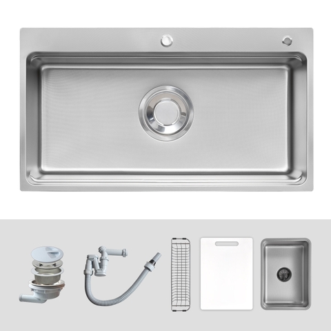 Chậu rửa bát 1 hố Kluger KF8850FS Plus