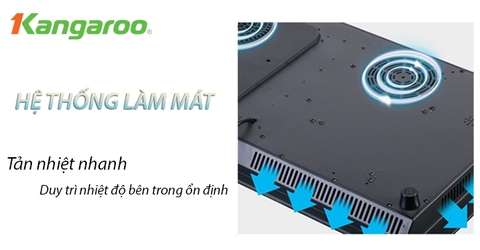 Bếp từ đôi Kangaroo KG446i